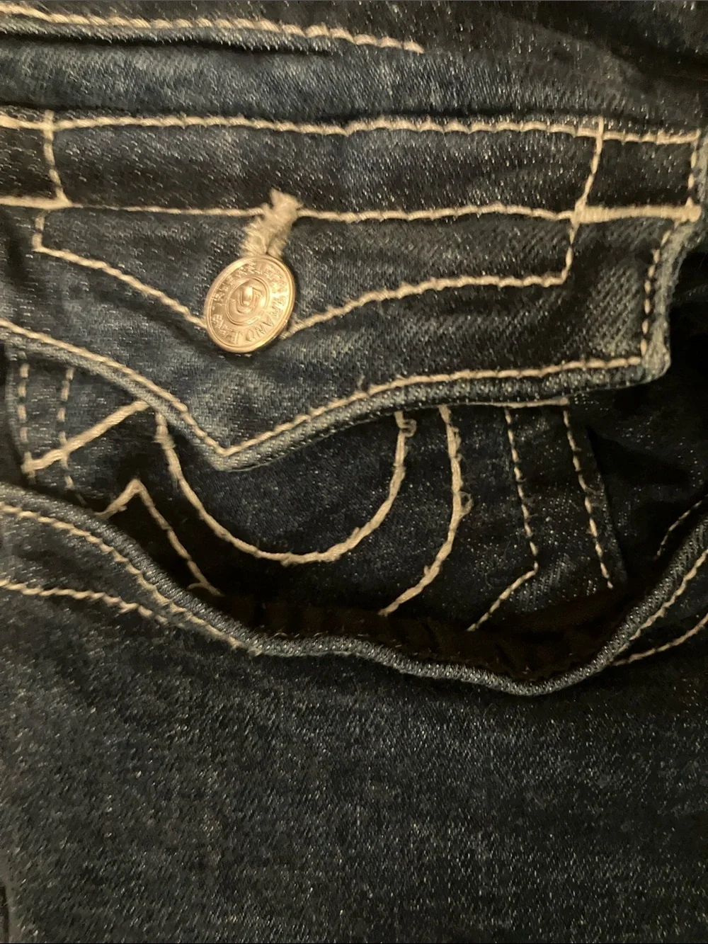 True Religion brand Jeans Rocco Relaxed Skinny 40W32L